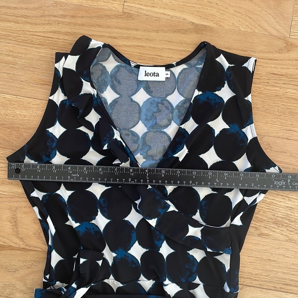 Leota dress Aneeka Knit Faux Wrap - Picture 9 of 12
